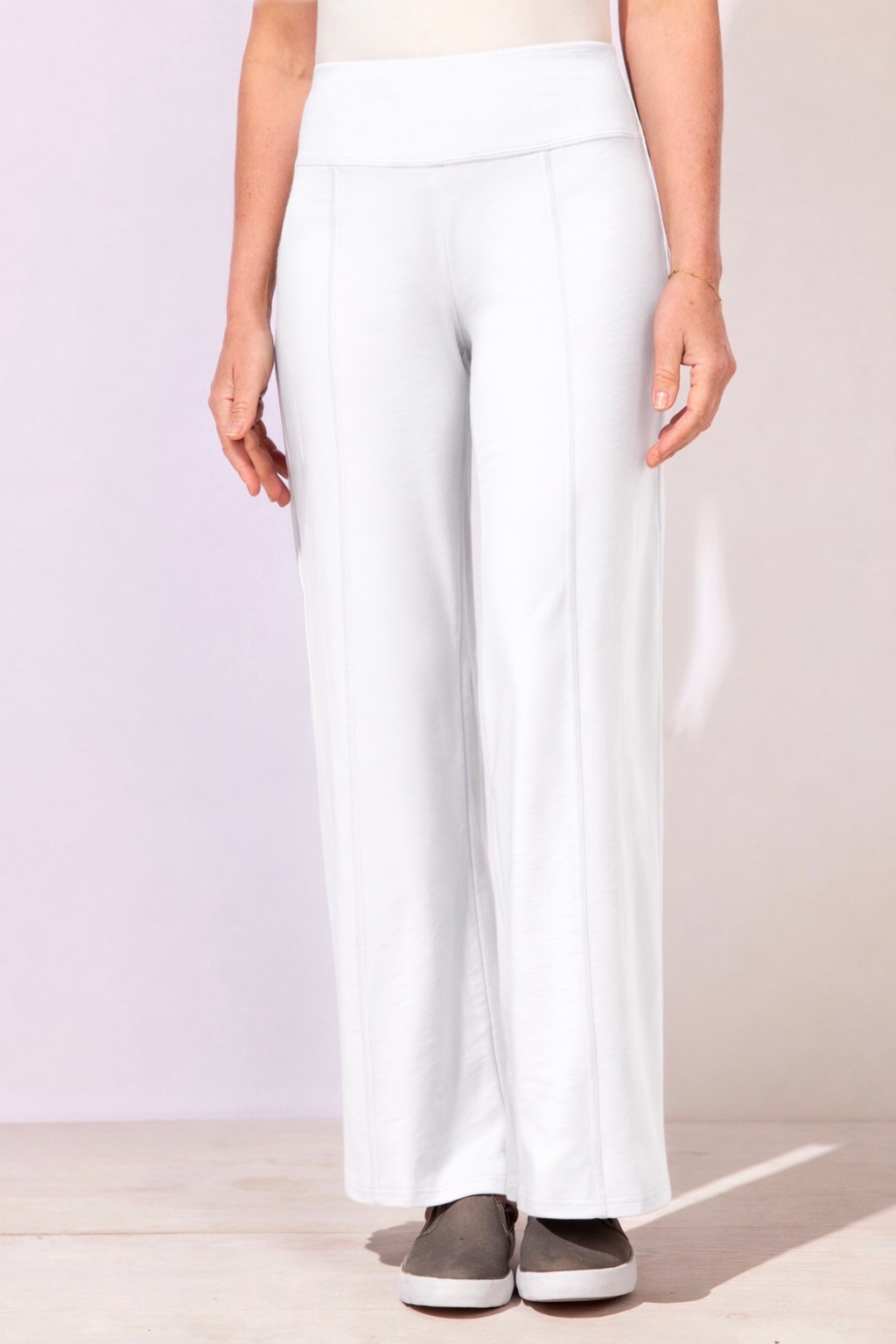 Cotton Slub Everywhere Pant - White