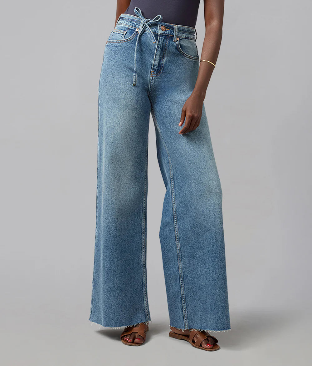 Lola Denim Milan High Rise Wide Leg Jean