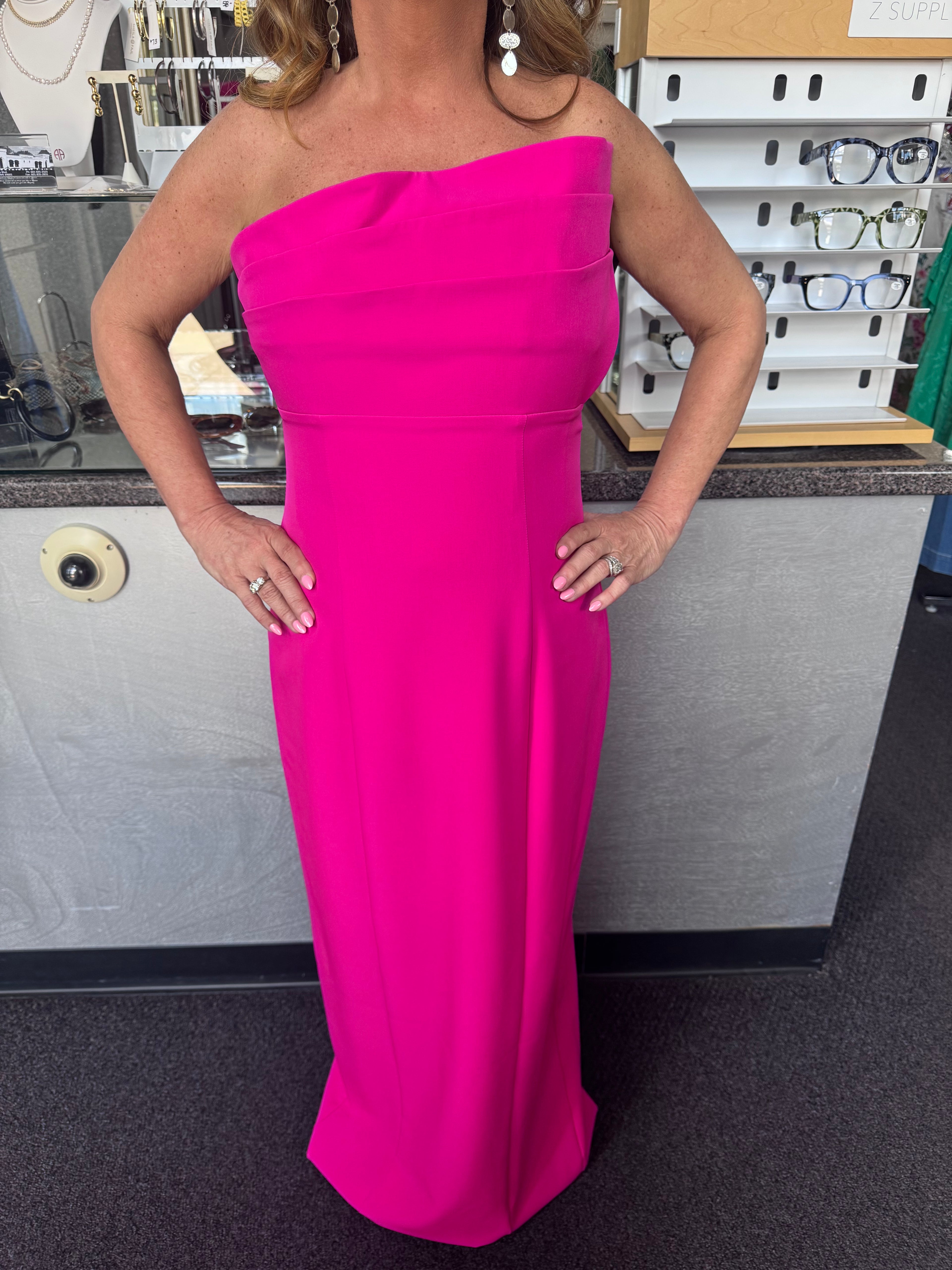 Posh Pink Formal Gown