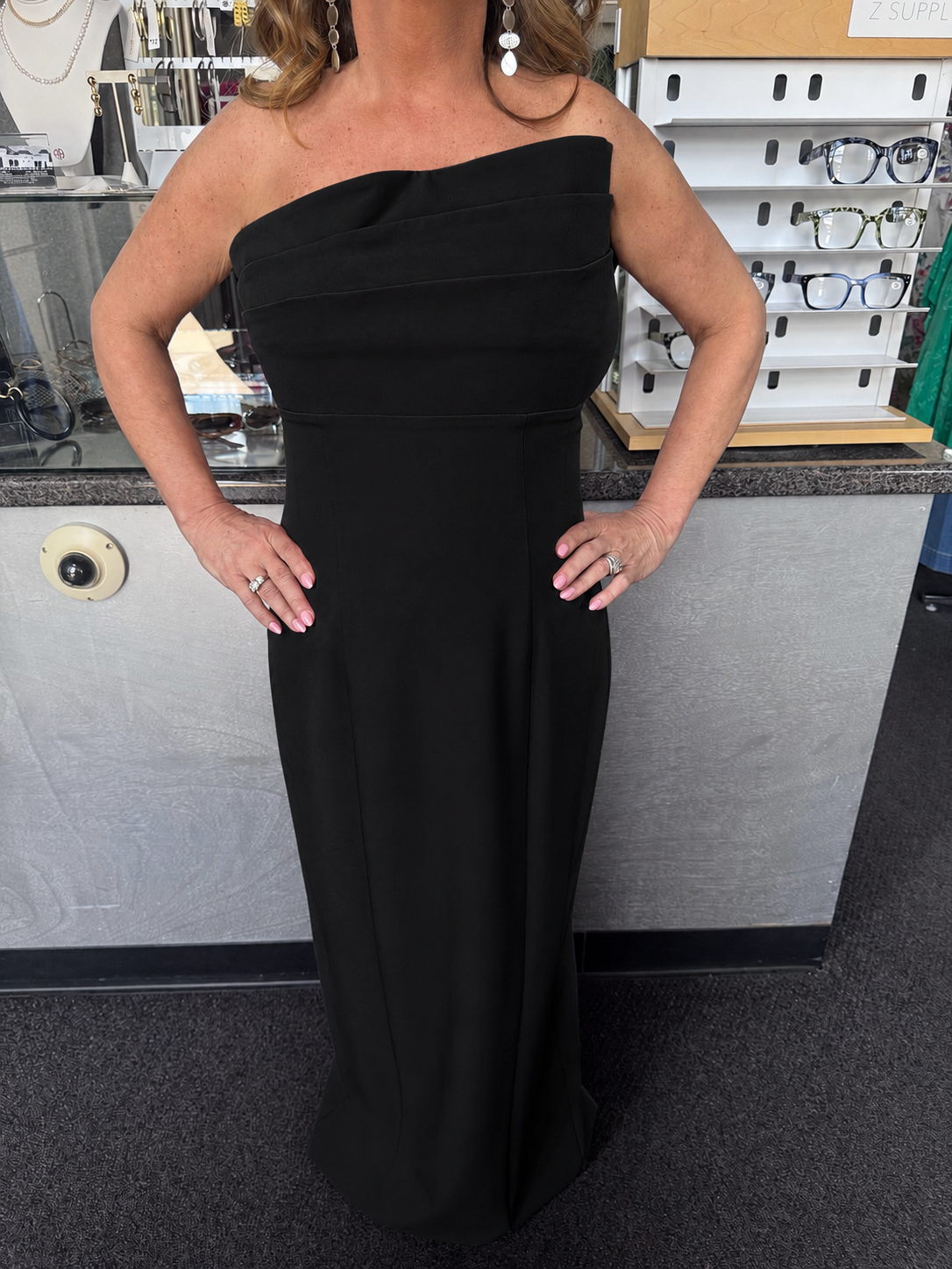 Posh Black Formal Gown