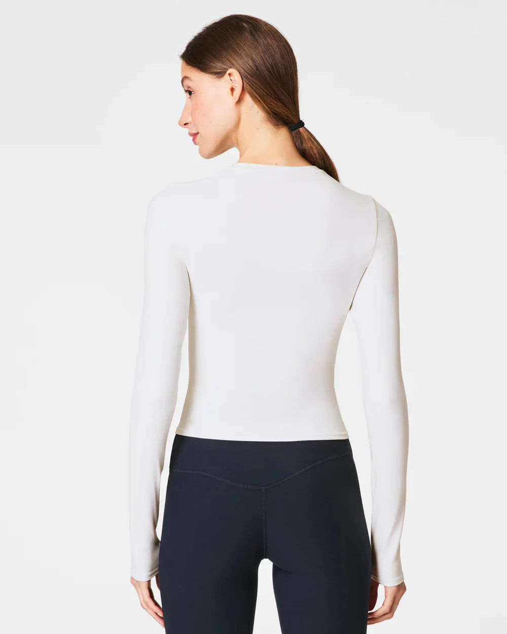 Spanx OnForm Long Sleeve Top - Powde