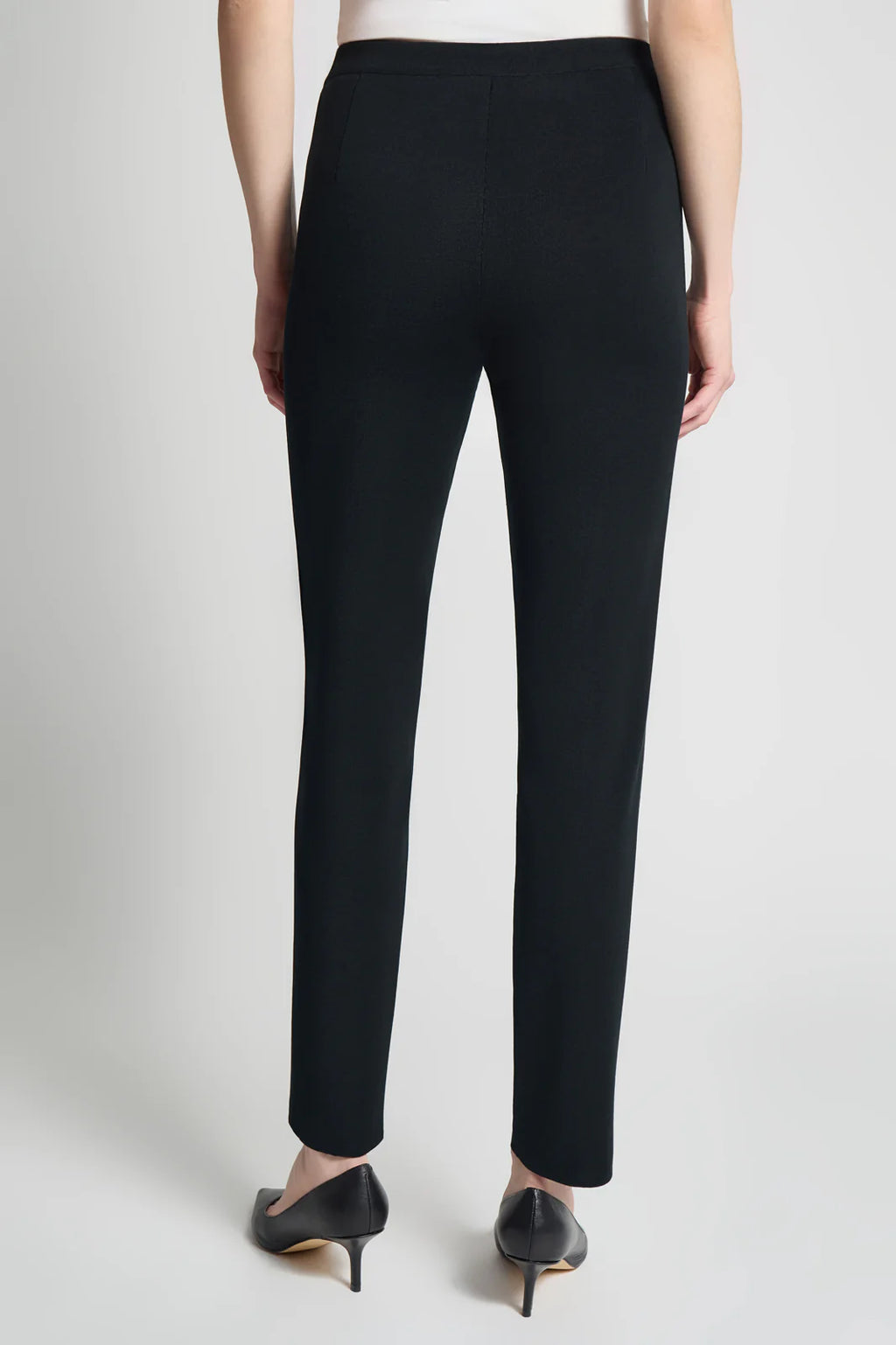 Knit Straight-Leg Pants