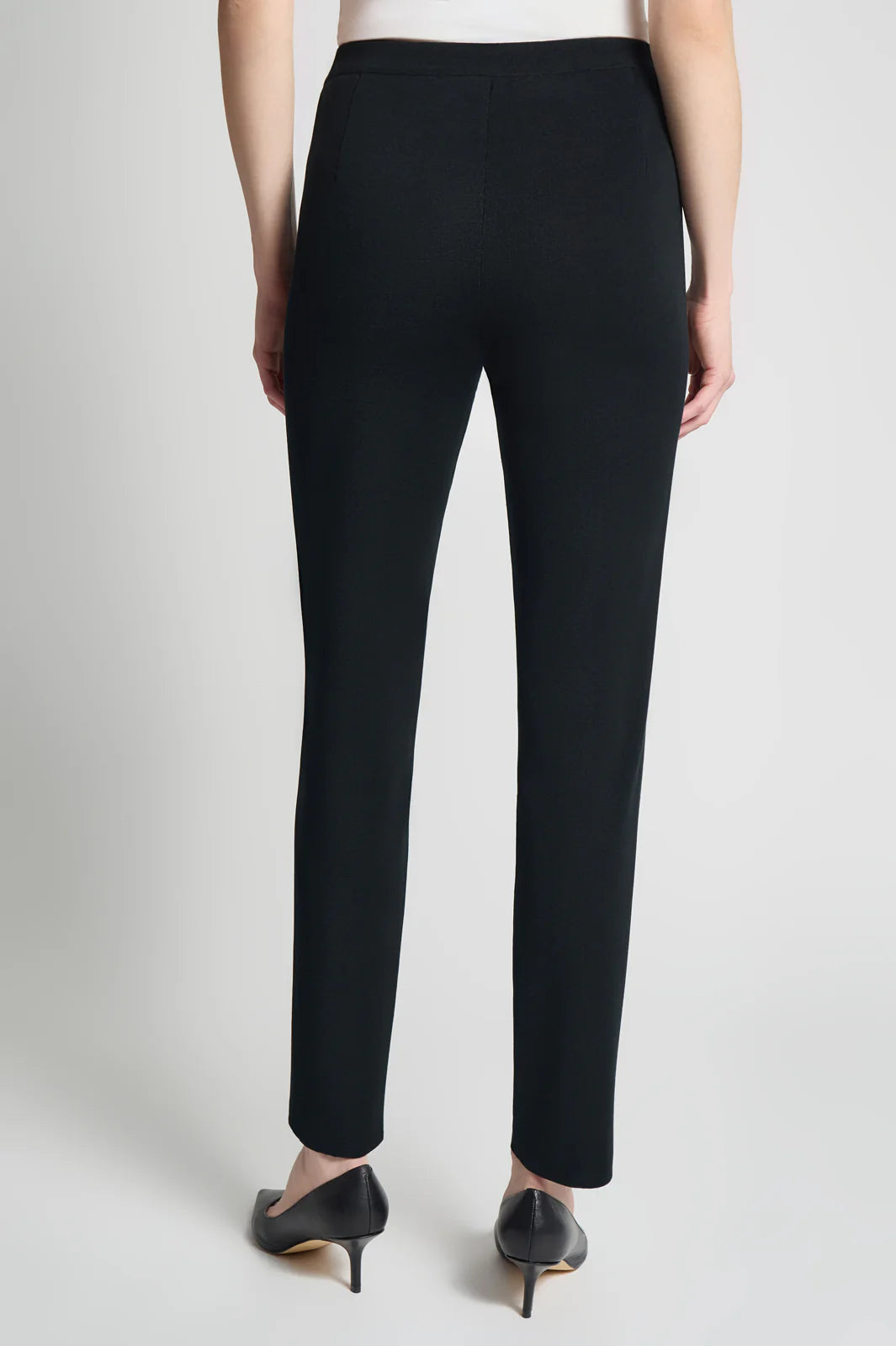 Knit Straight-Leg Pants