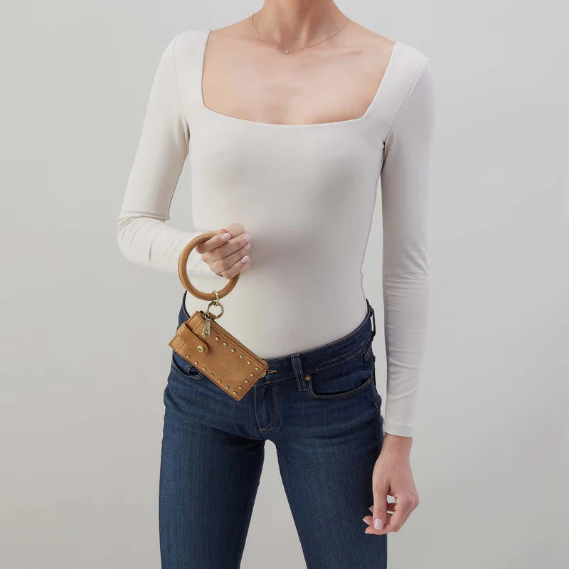 Hobo Ring Credit Card Wristlet - Whiskey
