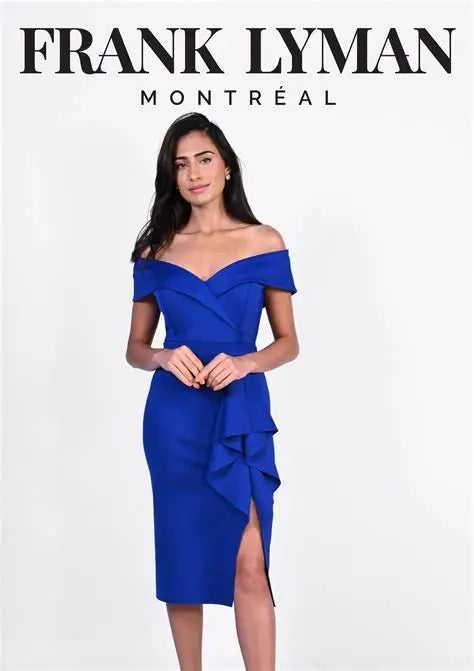 Frank Lyman 229163 Colbalt Dress