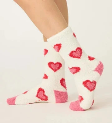 Cozy Heart Socks