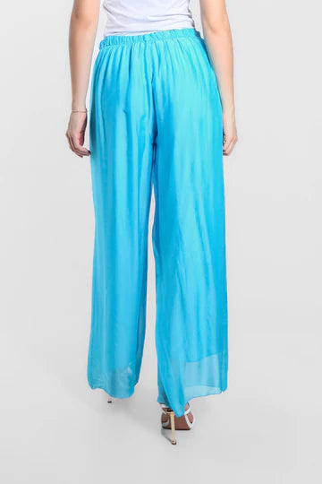 Roxy Silk Straight Leg Pant