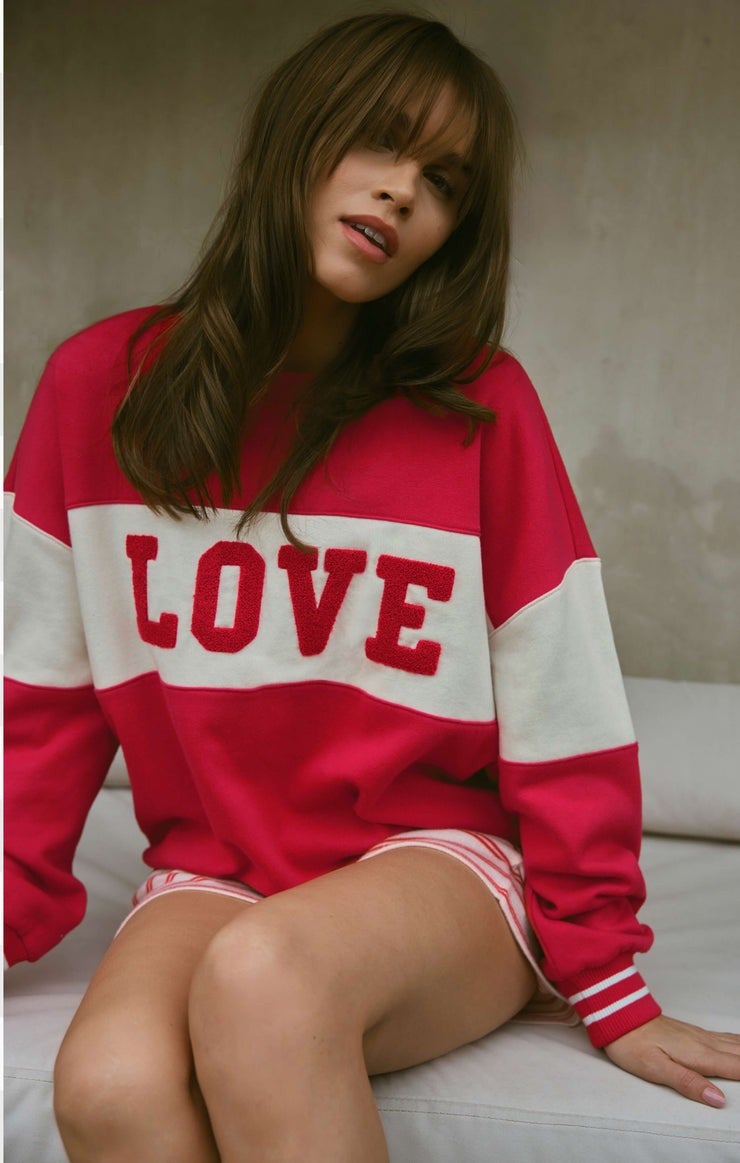 Z Supply Oversized Love Sweatshirt