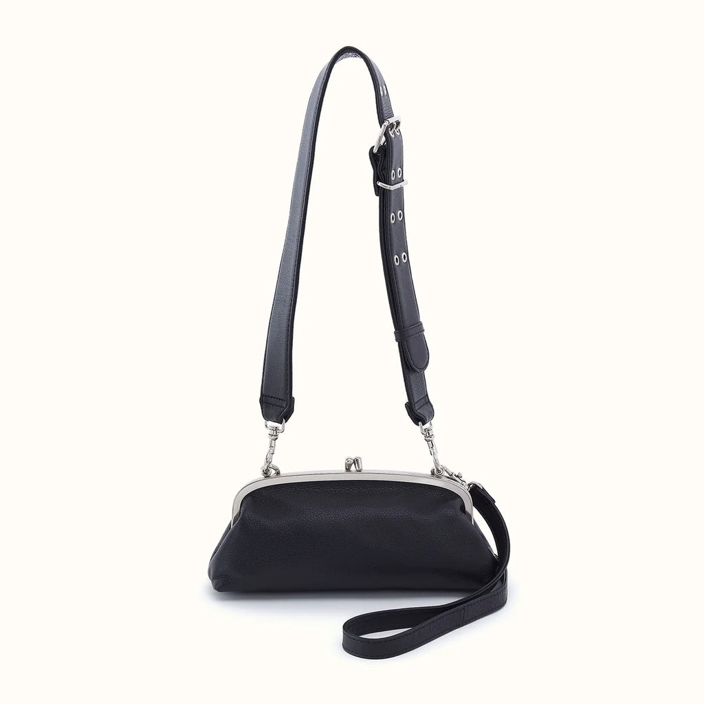Hobo Alba Frame Small Crossbody Black