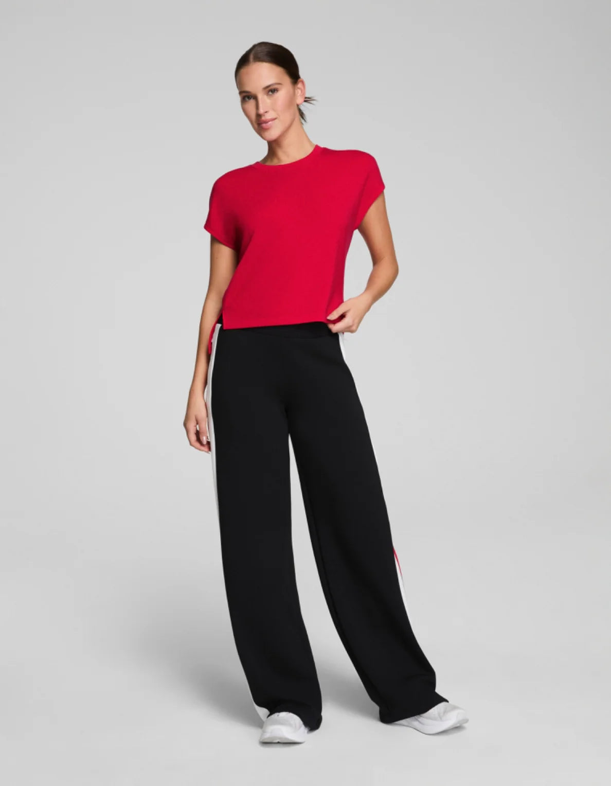 Spanx AirEssentials Light Tee - Red