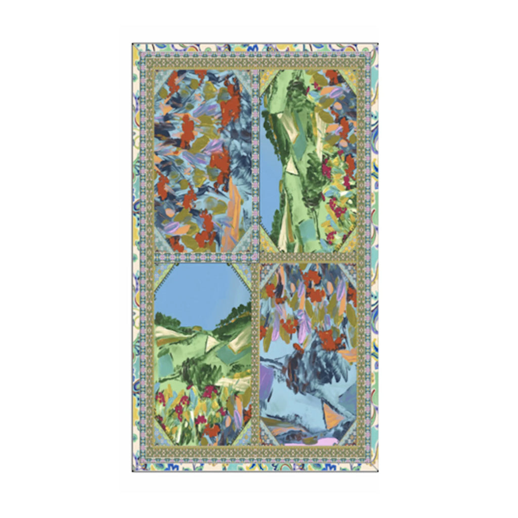 TRAVEL BLANKET - Torenia Scarf