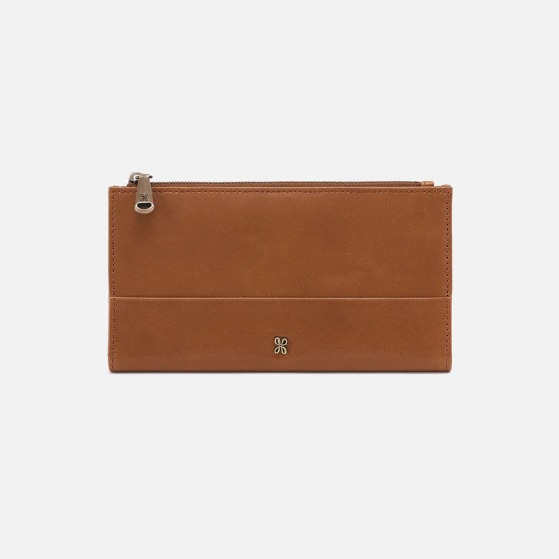 Hobo Jill Large Bifold Wallet - Truffle