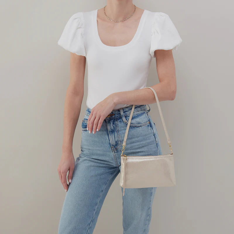 Hobo Darcy Crossbody - Sand Shimmer