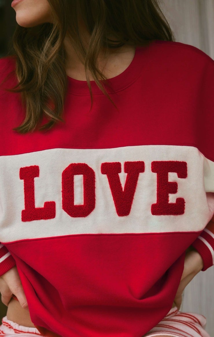 Z Supply Oversized Love Sweatshirt
