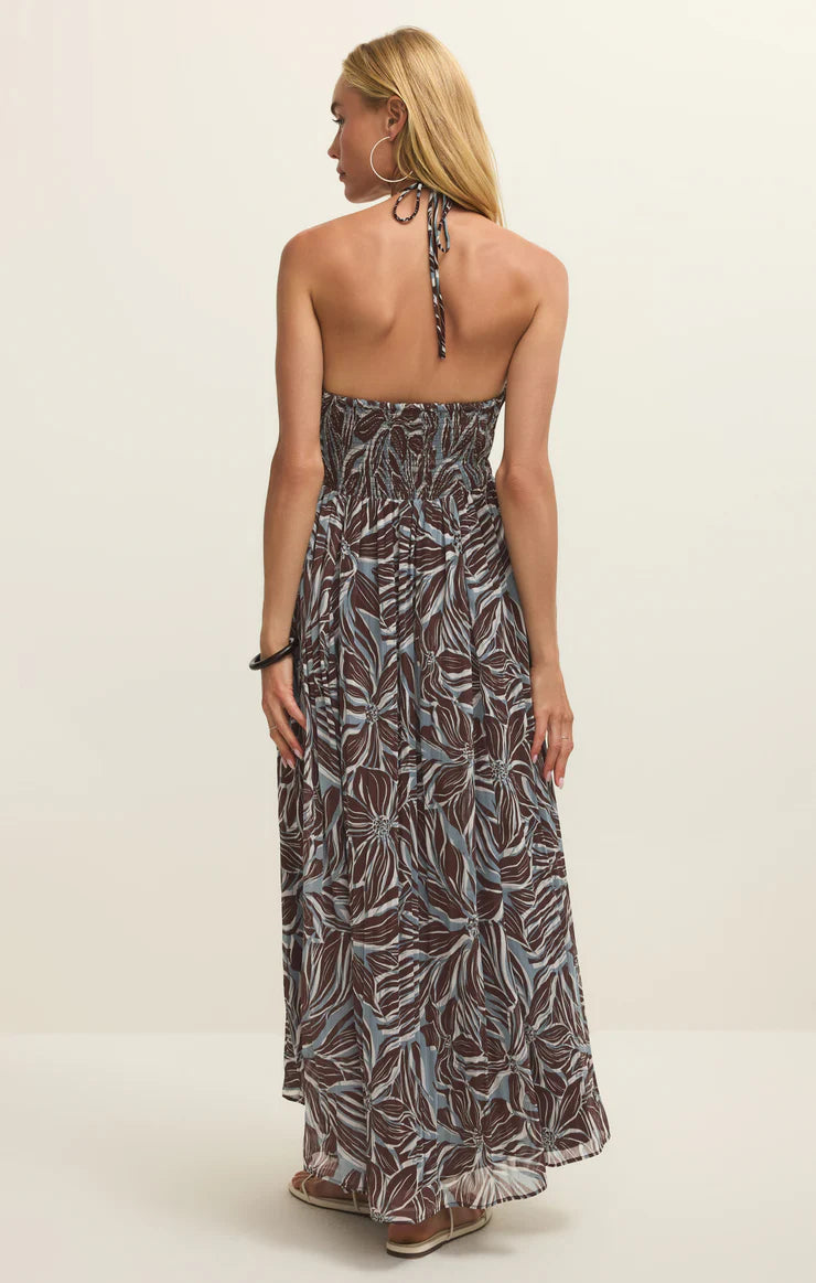 LANIE ZINN FLORAL MAXI DRESS