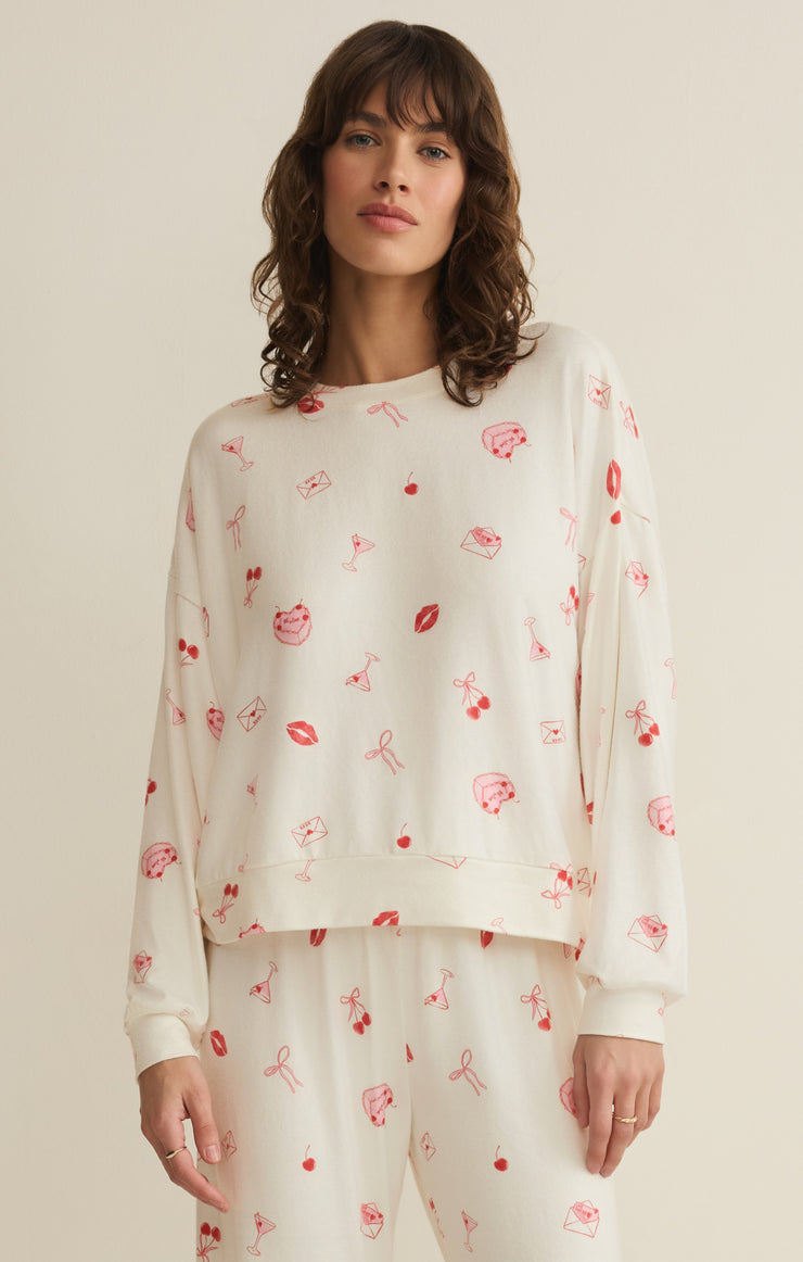 MIRA SWEET THINGS LONG SLEEVE TOP