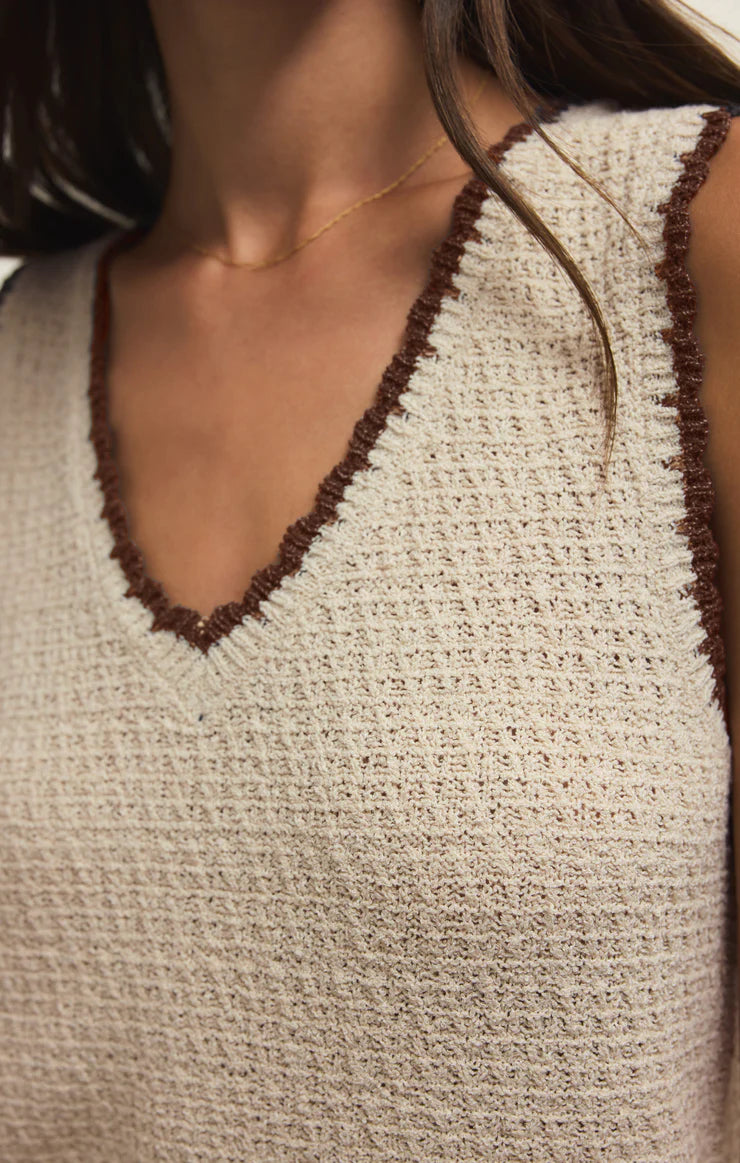 YESSENIA WHIPSTITCH TANK