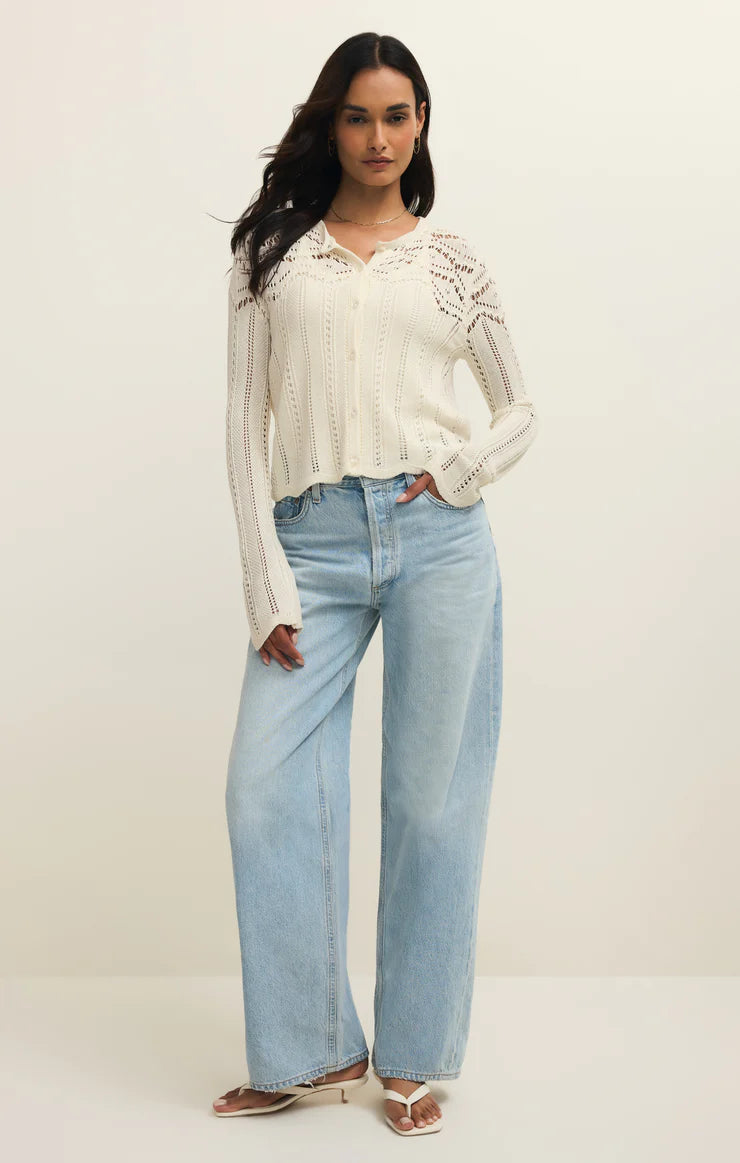 ALYCIA CROCHET SWEATER