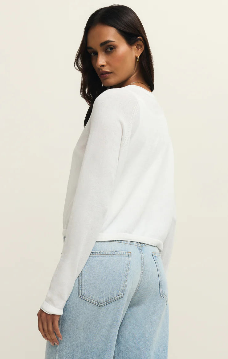 THE PERFECT LAYER CARDIGAN - White
