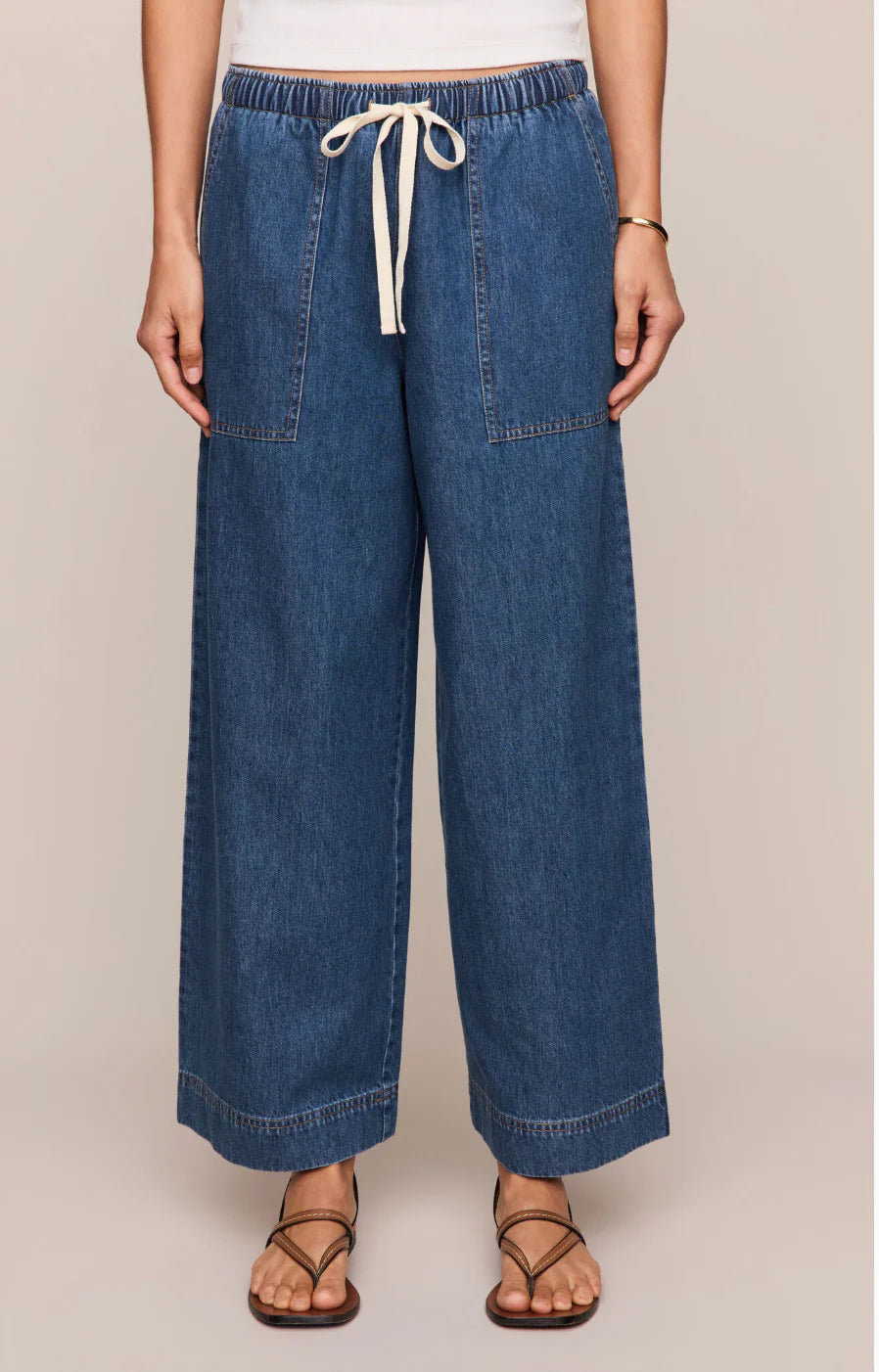 Daycation Denim Utility Pant - Deep Water