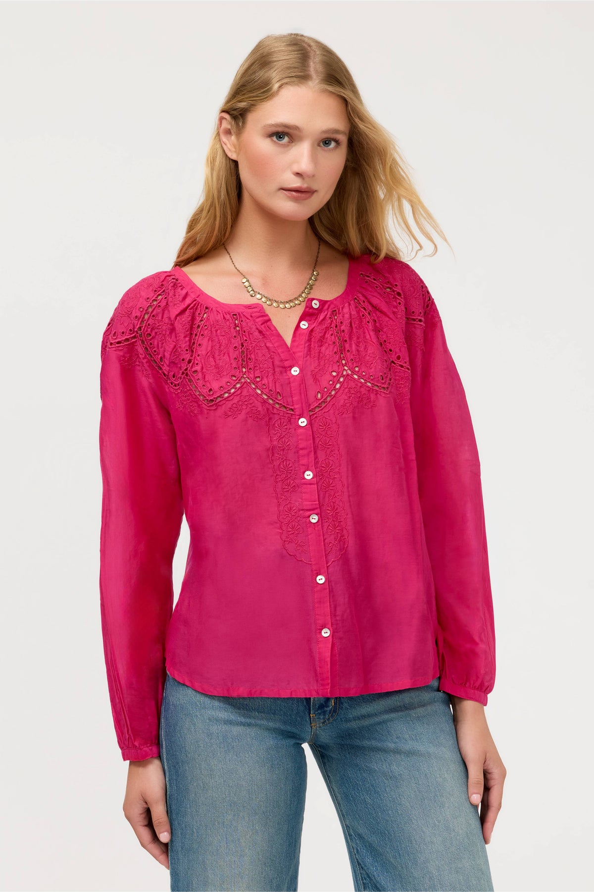 Johnny Was Wes Blouse