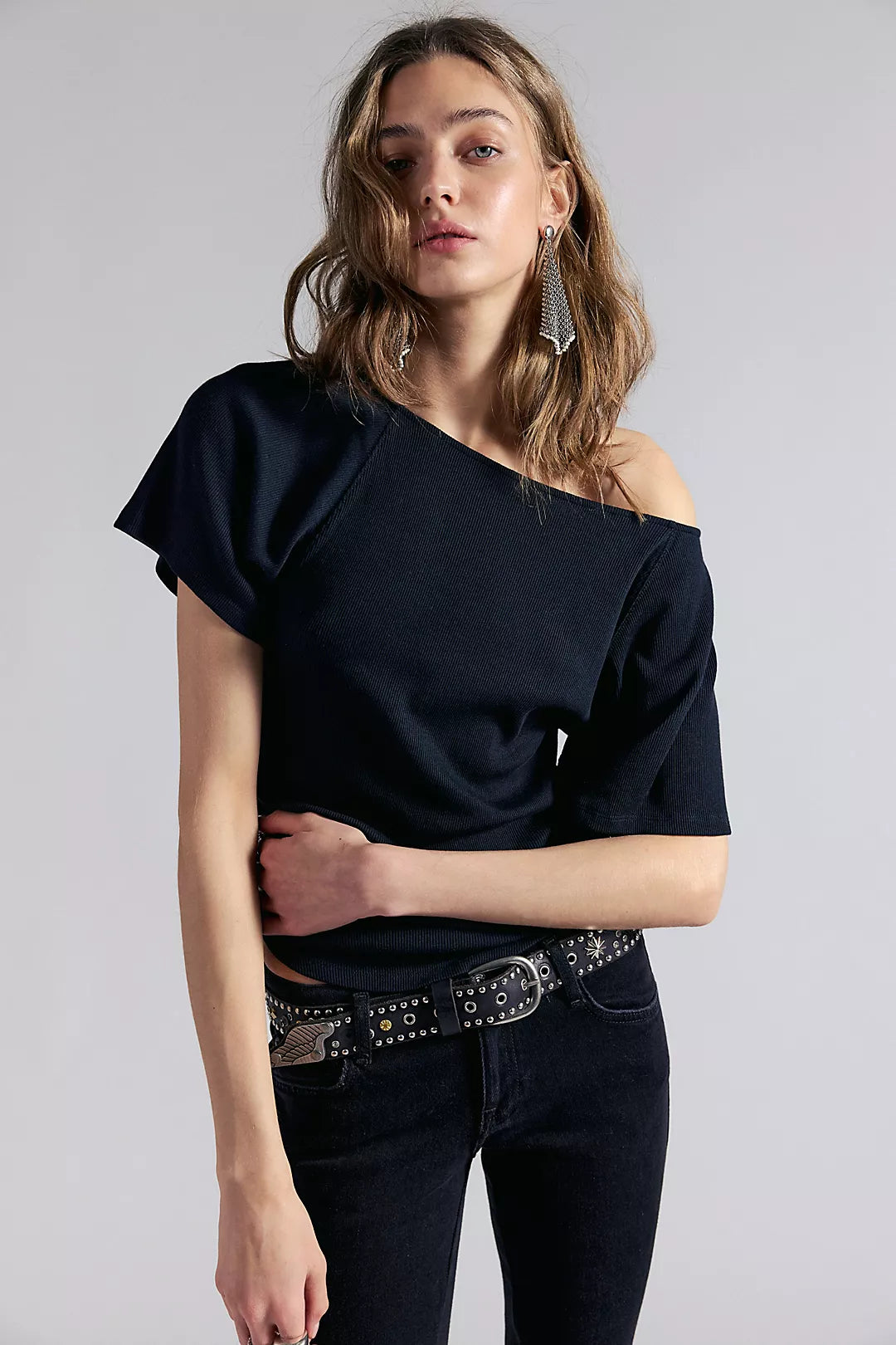 Lucy Off-The-Shoulder Tee