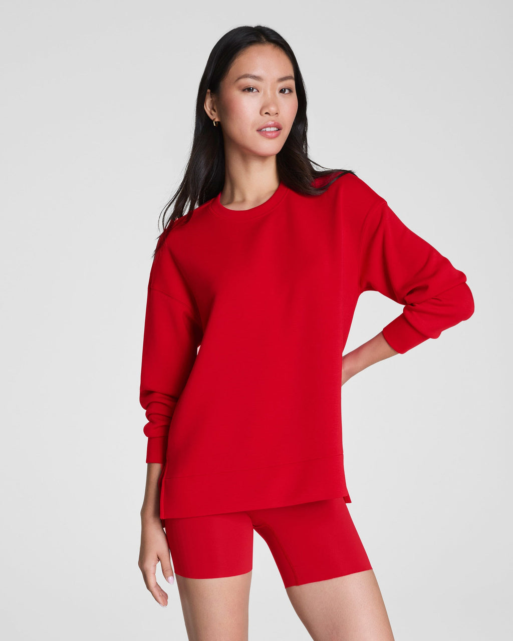 Spanx AirEssentials LS Crew - Red
