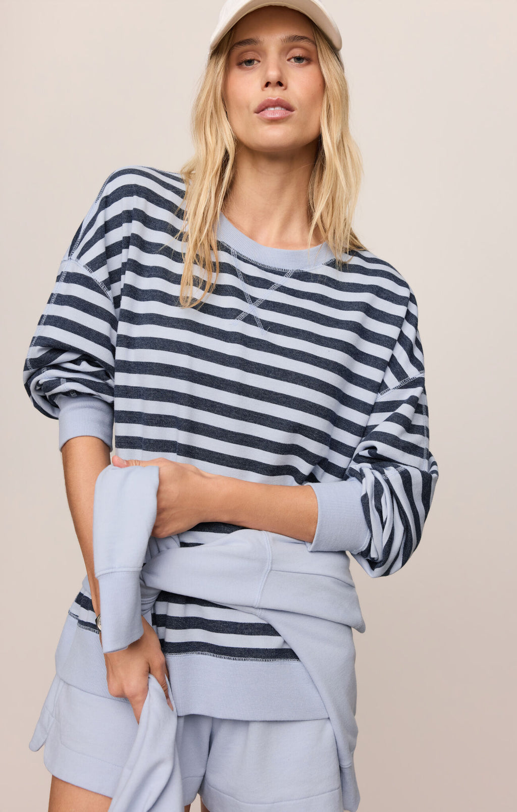 The Everyday Striped Crew Eclipse