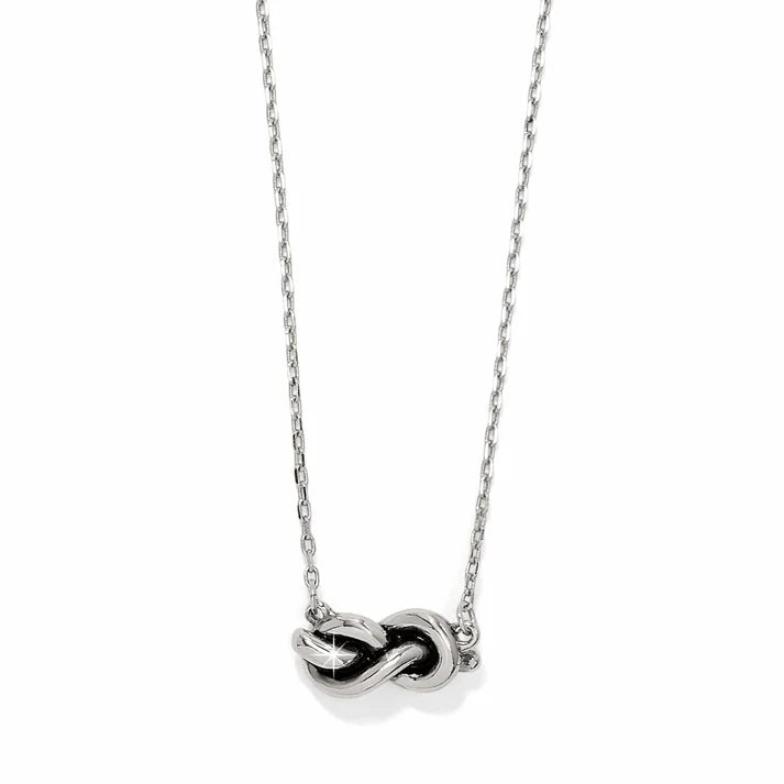 Brighton Interlok Single Knot Petite Necklace