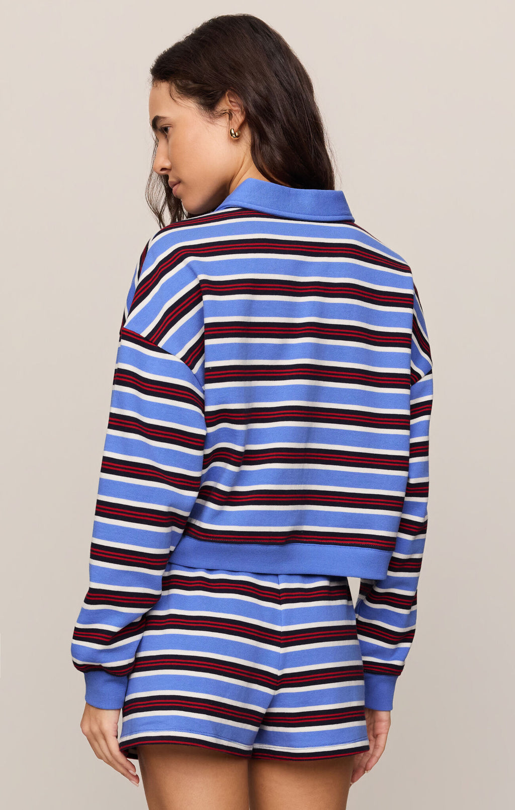 Low Key Stripe Henley