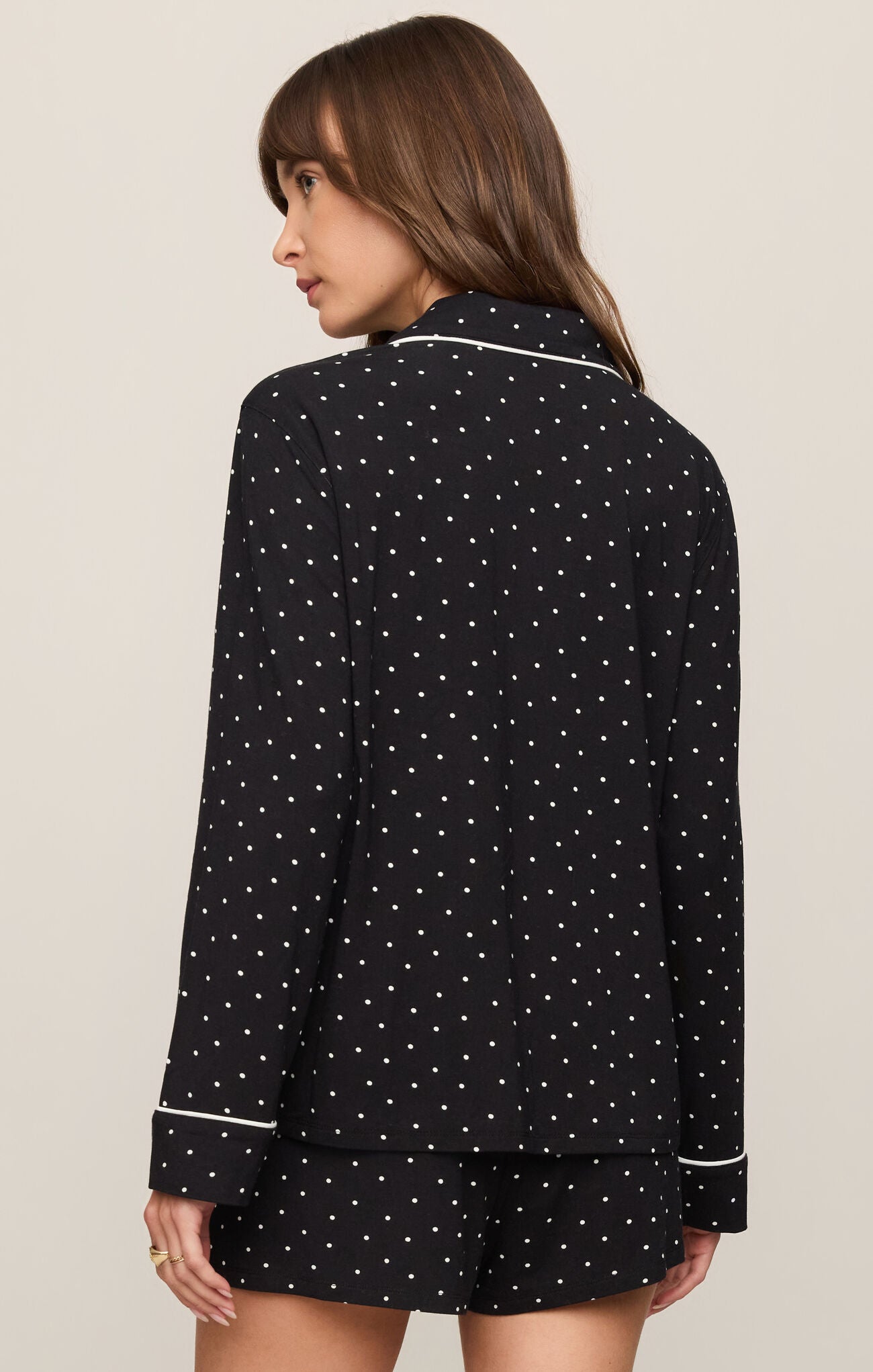 Luxe Dot PJ Top
