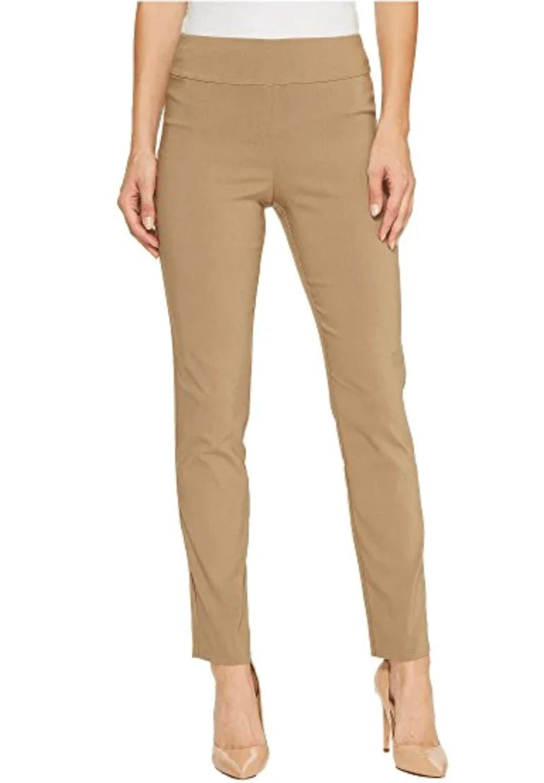 Krazy Larry Microfiber Straight Leg Pant - Sand