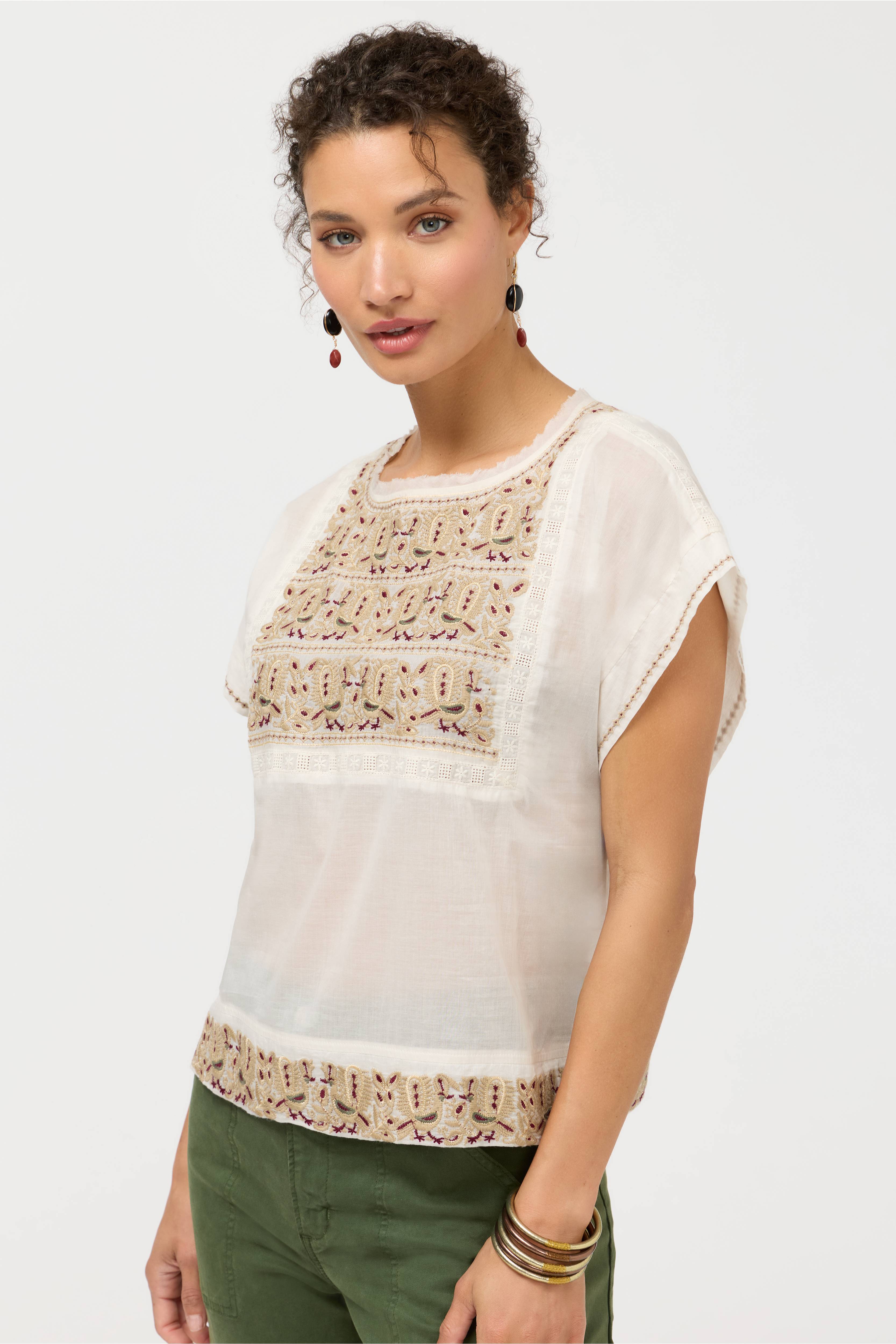 Johnny Was Malikhai Blouse - Danika