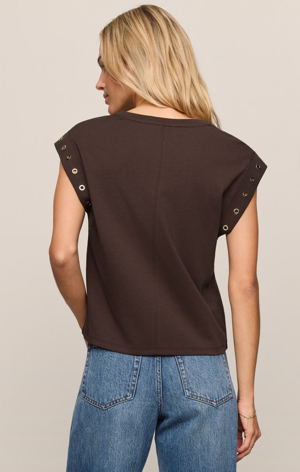 Camino Grommet Top Dark Chocolate