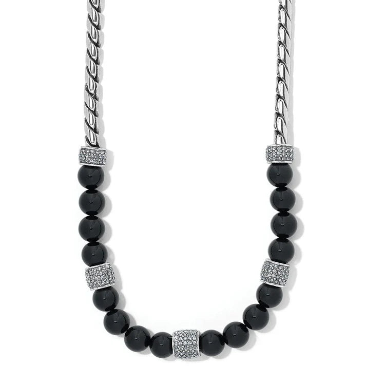 Brighton Meridian Bead Necklace Black