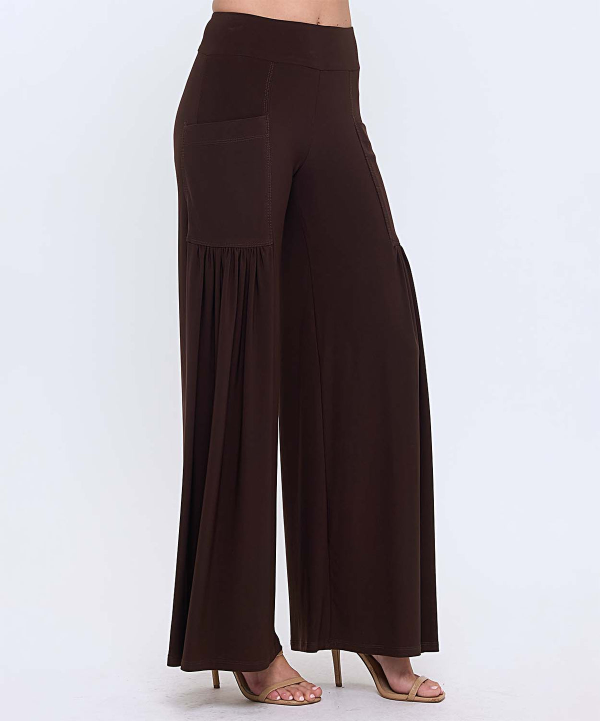 Brown Palazzo Pants