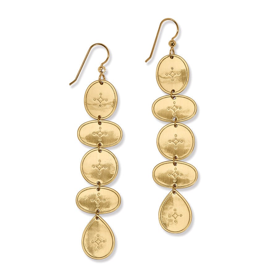 Brighton Palm Canyon Long French Wire Earrings