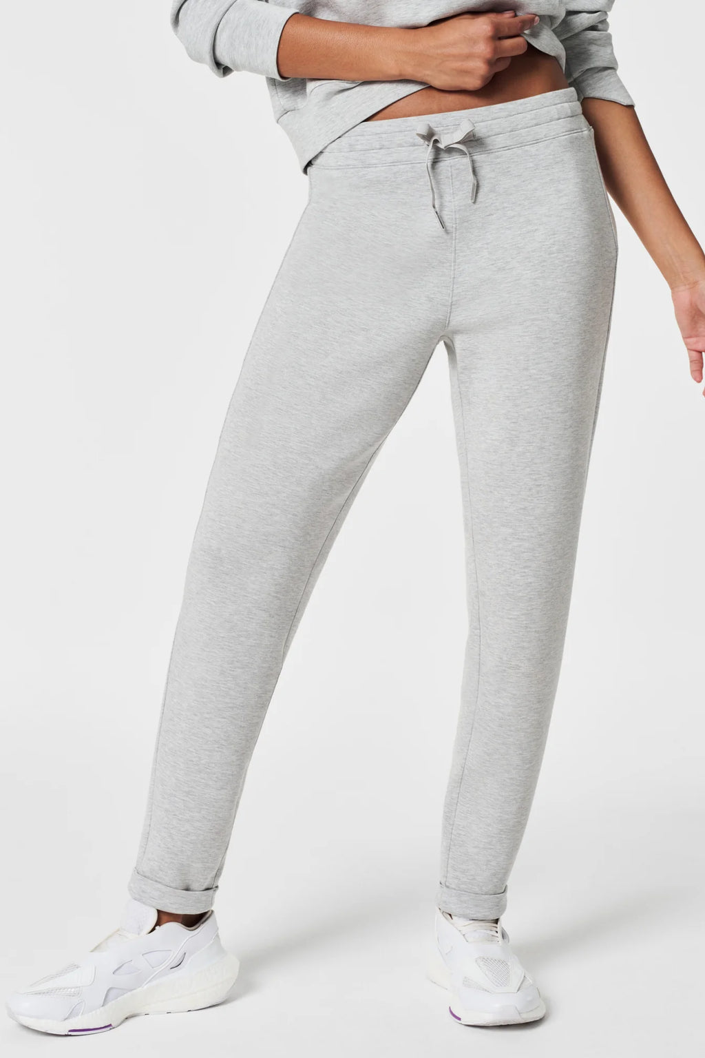 Spanx AirEssentials Tapered Pant- Heather Grey