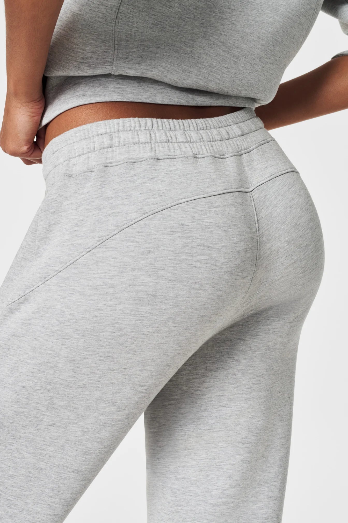 Spanx AirEssentials Tapered Pant- Heather Grey