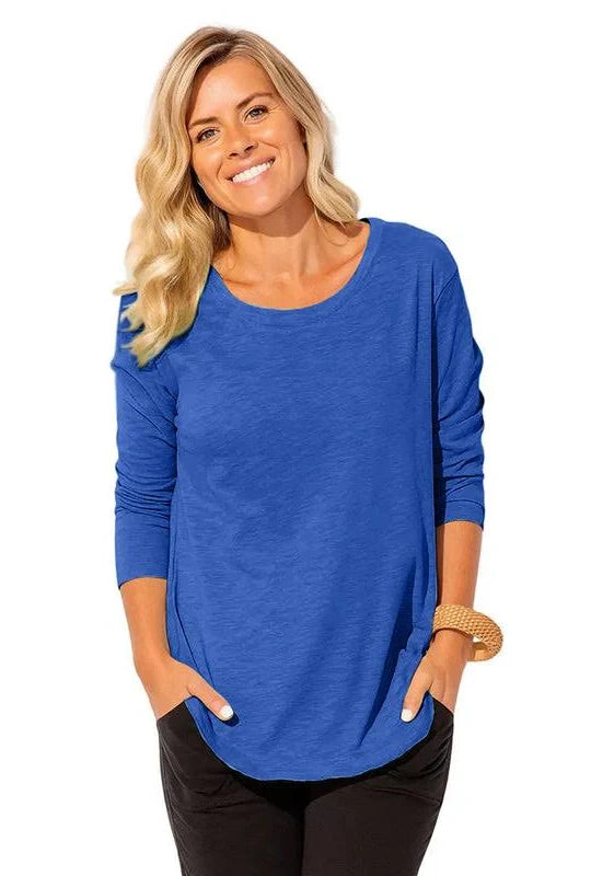 Cotton High Low Tee - Resort