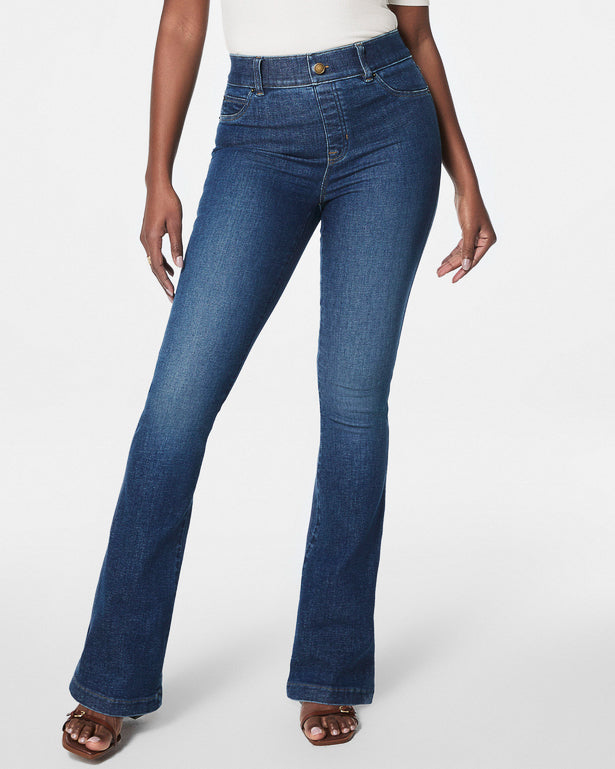 Spanx® Flare Jeans in Authentic Blue