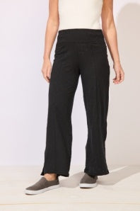 Cotton Slub Everywhere Pant - Black