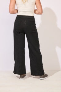 Cotton Slub Everywhere Pant - Black