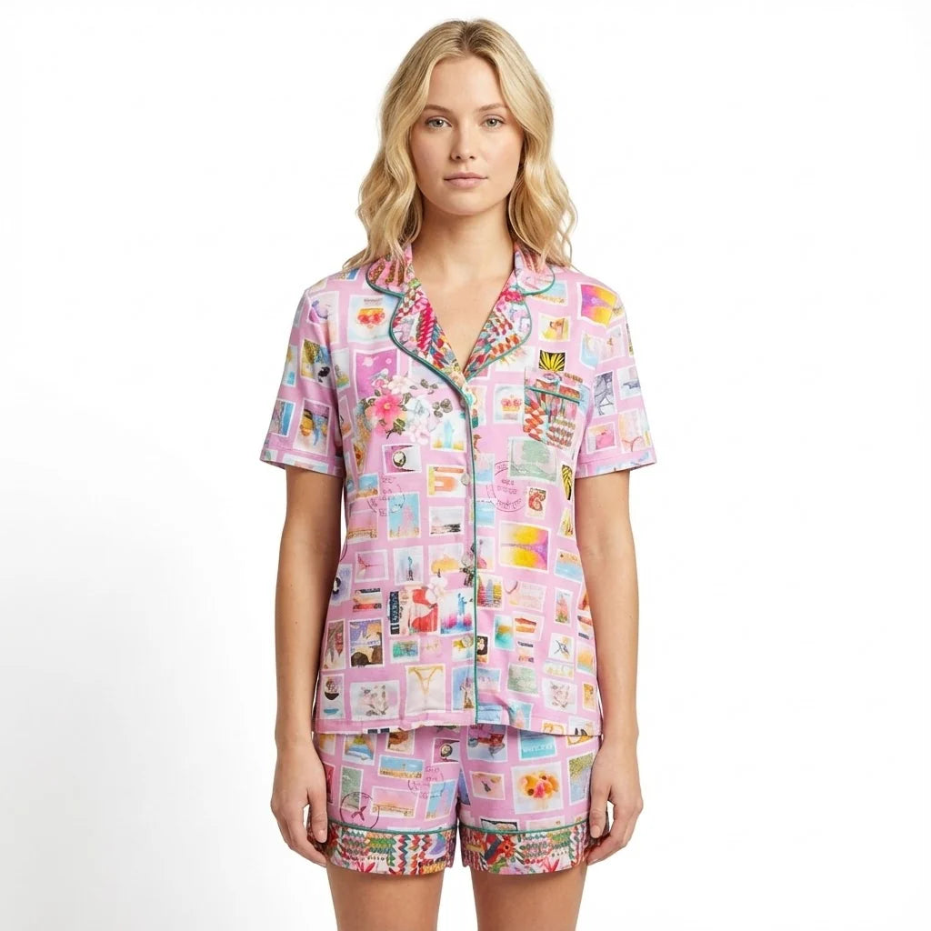 Johnny Was The Short PJ Set