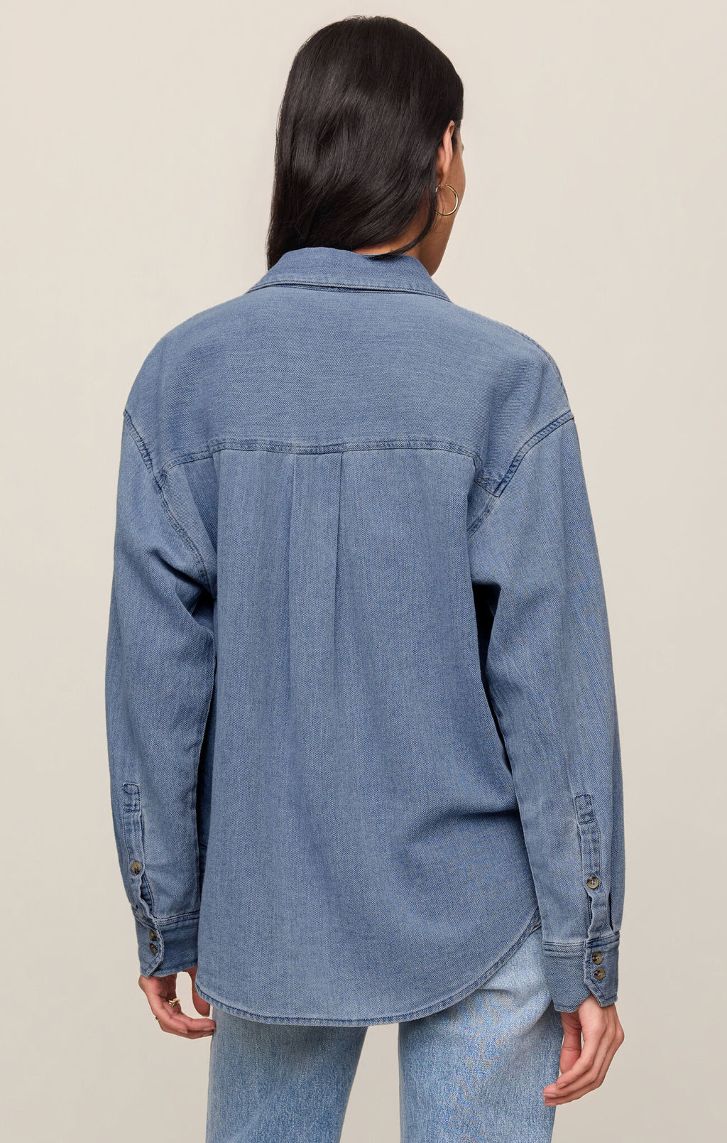 The Perfect Twill Button Up